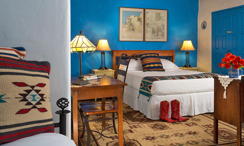 New Mexico Bed and Breakfast Guest Rooms at Casa Escondido
