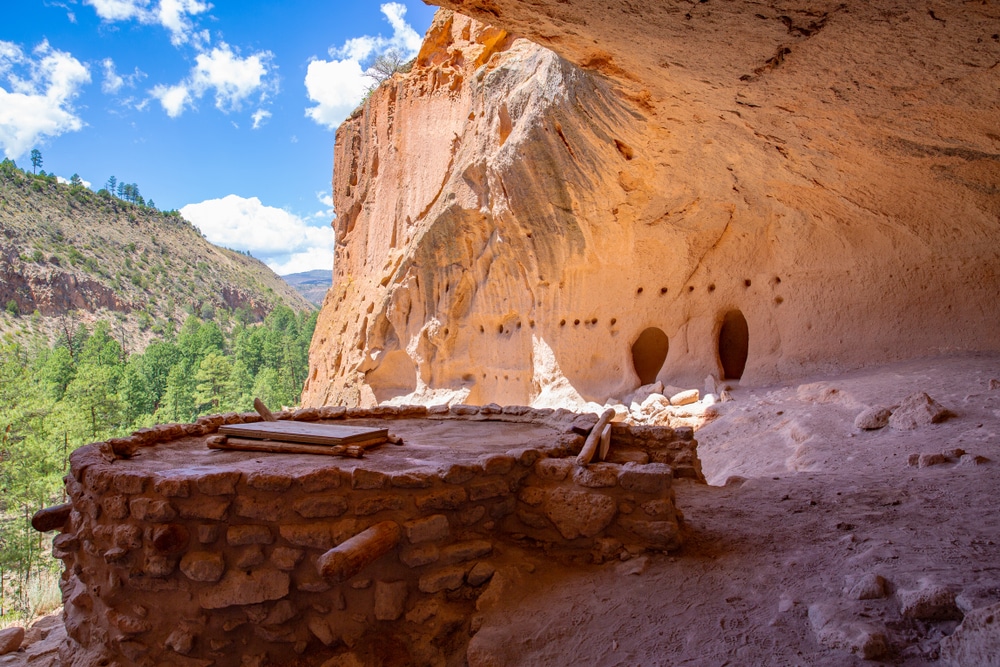 An Alcove House at Bandelier National Monument near our Northern New Mexico Bed and Breakfast