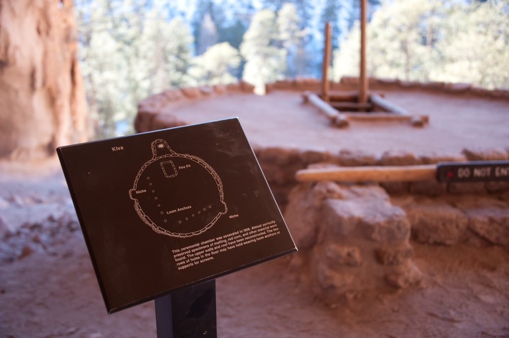 From inside the cave dwellings at Bandelier National Monument