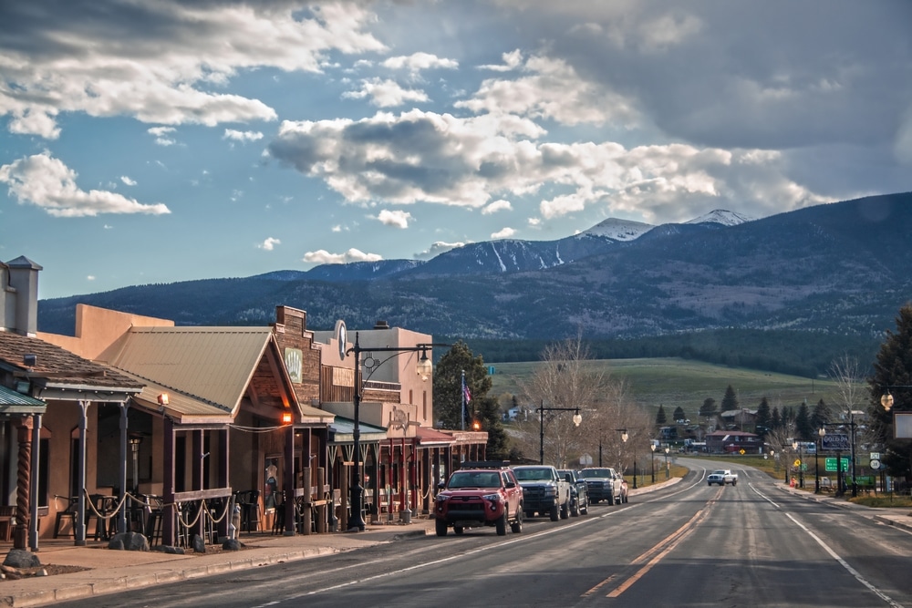 Red River, near Angel Fire, one of the best New Mexico Mountain towns